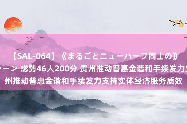 【SAL-064】《まるごとニューハーフ同士の》ペニクリフェラチオシーン 総勢46人200分 贵州推动普惠金谐和手续发力支持实体经济服务质效