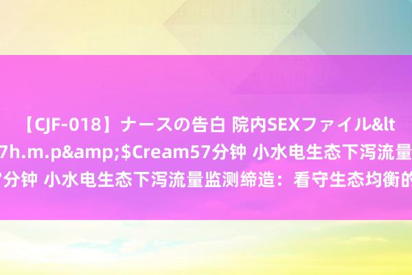 【CJF-018】ナースの告白 院内SEXファイル</a>2008-03-07h.m.p&$Cream57分钟 小水电生态下泻流量监测缔造：看守生态均衡的重要利器